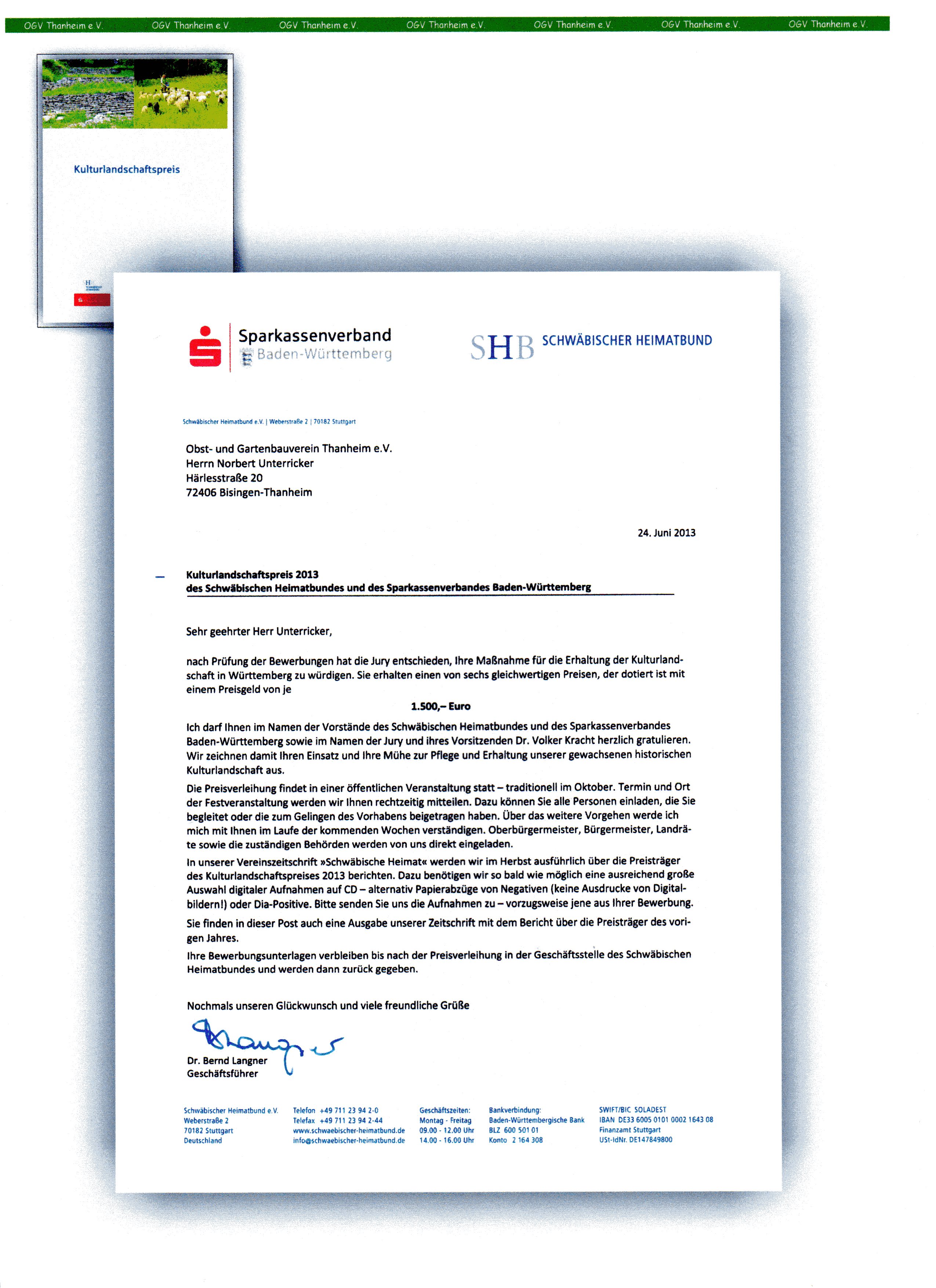 Kulturlandschaftspreis BW